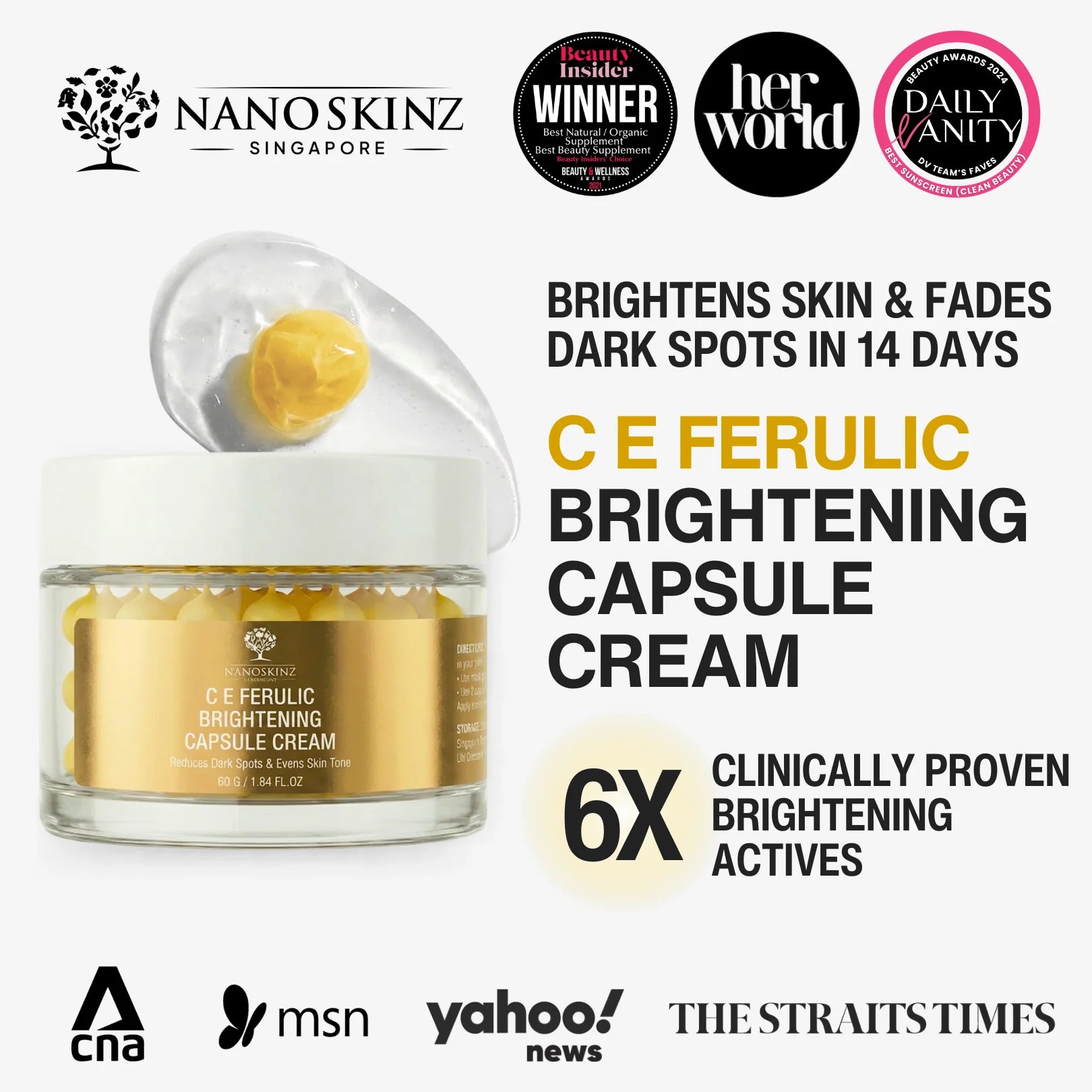 C E FERULIC BRIGHTENING CAPSULE CREAM