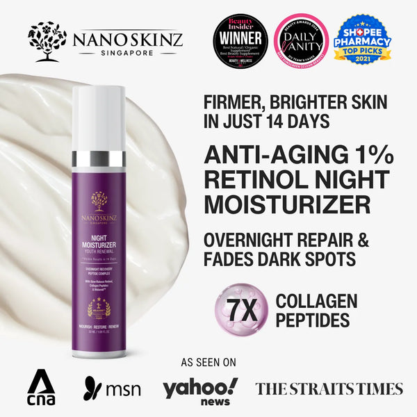 1% RETINOL NIGHT MOISTURIZER | YOUTH RENEWAL STEP 05