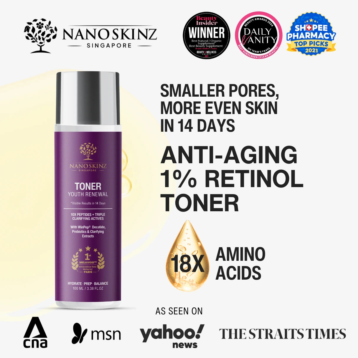 1% RETINOL TONER | YOUTH RENEWAL STEP 02