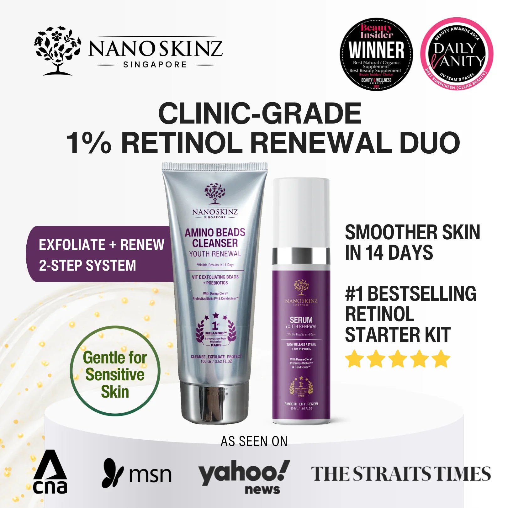 1% RETINOL RENEWAL DUO | YOUTH RENEWAL